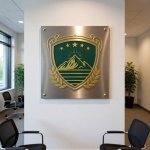 画像7: 山と星のエンブレムロゴ (7)