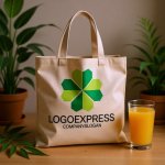 画像8: ハートの葉が織りなす四つ葉のクローバーロゴ (8)