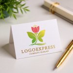 画像16: 咲き誇る蝶の花ロゴ (16)