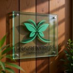 画像11: 自然と美を象徴する蝶ロゴ (11)