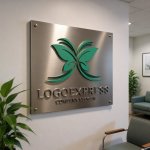 画像13: 自然と美を象徴する蝶ロゴ (13)