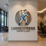 画像10: バスケットボール選手のロゴ (10)