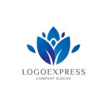 画像3: 蓮の花ロゴ (3)