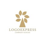 画像3: 成長と自然の木のロゴ (3)