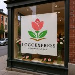 画像7: 咲き誇る花と葉、大地が示すのロゴ (7)