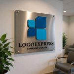 画像13: 繋がりの四角と技術の融合ロゴ (13)