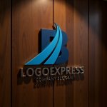 画像5: Bのスピードと成長の流線型ロゴ (5)