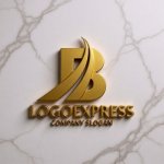 画像13: Bのスピードと成長の流線型ロゴ (13)