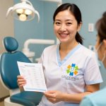 画像7: 花咲く笑顔の歯のロゴ (7)