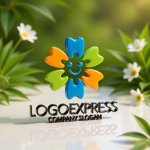 画像12: 花咲く笑顔の歯のロゴ (12)