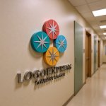 画像15: カラフルな星が輝くのロゴ (15)