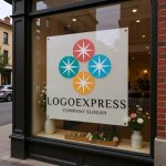 画像7: カラフルな星が輝くのロゴ (7)