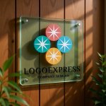 画像11: カラフルな星が輝くのロゴ (11)