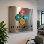 画像13: カラフルな星が輝くのロゴ (13)