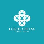 画像4: カラフルな星が輝くのロゴ (4)