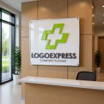 画像13: プラスマークとヘルスケアの成長ロゴ (13)