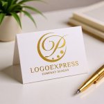 画像16: エレガントなPロゴ (16)