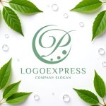 画像9: エレガントなPロゴ (9)