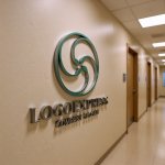 画像15: 葉っぱと渦巻のオーガニック円形ロゴ (15)