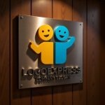 画像5: 人々の繋がりと笑顔のロゴ (5)