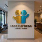 画像10: 人々の繋がりと笑顔のロゴ (10)