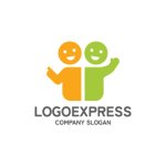 画像3: 人々の繋がりと笑顔のロゴ (3)