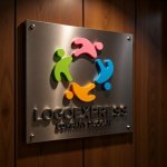 画像5: 人々が繋がり成長するロゴ (5)