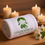 画像5: 笑顔の女の子とティーカップのロゴ (5)