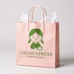 画像6: 笑顔の女の子とティーカップのロゴ (6)