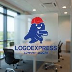 画像8: 陽気なペイントキャラクターロゴ (8)