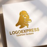 画像11: 陽気なペイントキャラクターロゴ (11)