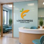 画像5: 葉っぱが添えられたF字のフレッシュロゴ (5)