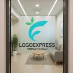 画像6: 葉っぱが添えられたF字のフレッシュロゴ (6)