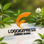 画像12: 葉っぱが添えられたF字のフレッシュロゴ (12)