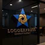 画像15: 星と渦巻のダイナミックロゴ (15)