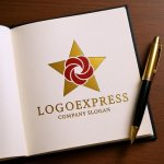 画像6: 星と渦巻のダイナミックロゴ (6)