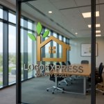 画像10: 葉っぱの煙突があるエコハウスロゴ (10)