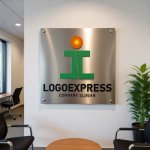 画像7: シャープなI字のモダンロゴ (7)