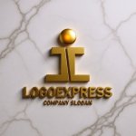 画像13: シャープなI字のモダンロゴ (13)