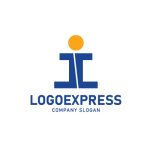 画像3: シャープなI字のモダンロゴ (3)