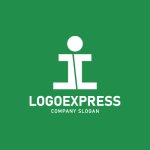 画像4: シャープなI字のモダンロゴ (4)