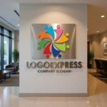 画像10: 多彩な繋がりと成長のロゴ (10)