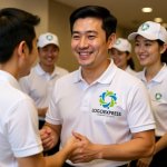 画像14: 人々の繋がりと循環を象徴するロゴ (14)