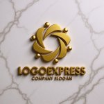 画像13: 人々の繋がりと循環を象徴するロゴ (13)