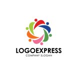 画像3: 人々の繋がりと循環を象徴するロゴ (3)