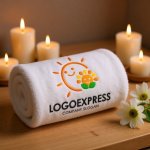 画像5: 笑顔の太陽と花のロゴ (5)