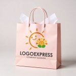 画像6: 笑顔の太陽と花のロゴ (6)