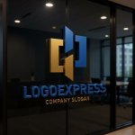 画像15: CとHの力強い連結ロゴ (15)