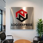 画像7: 六角形とN字の力強いロゴ (7)