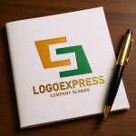 画像6: 連結するS字のモダンロゴ (6)